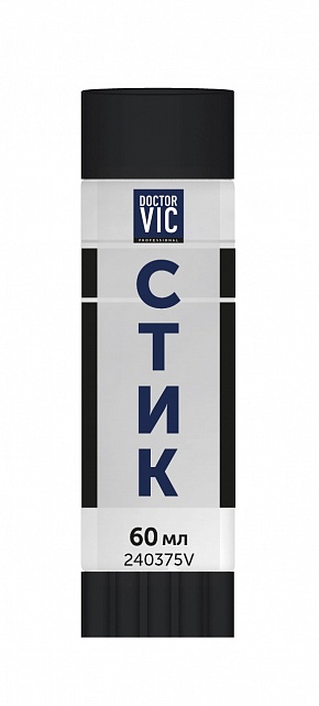 Тубмаркер-карандаш черный, DOCTOR VIC, 60 мл																														