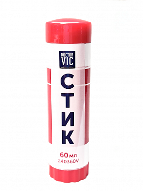 Тубмаркер-карандаш красный, DOCTOR VIC, 60 мл																														
